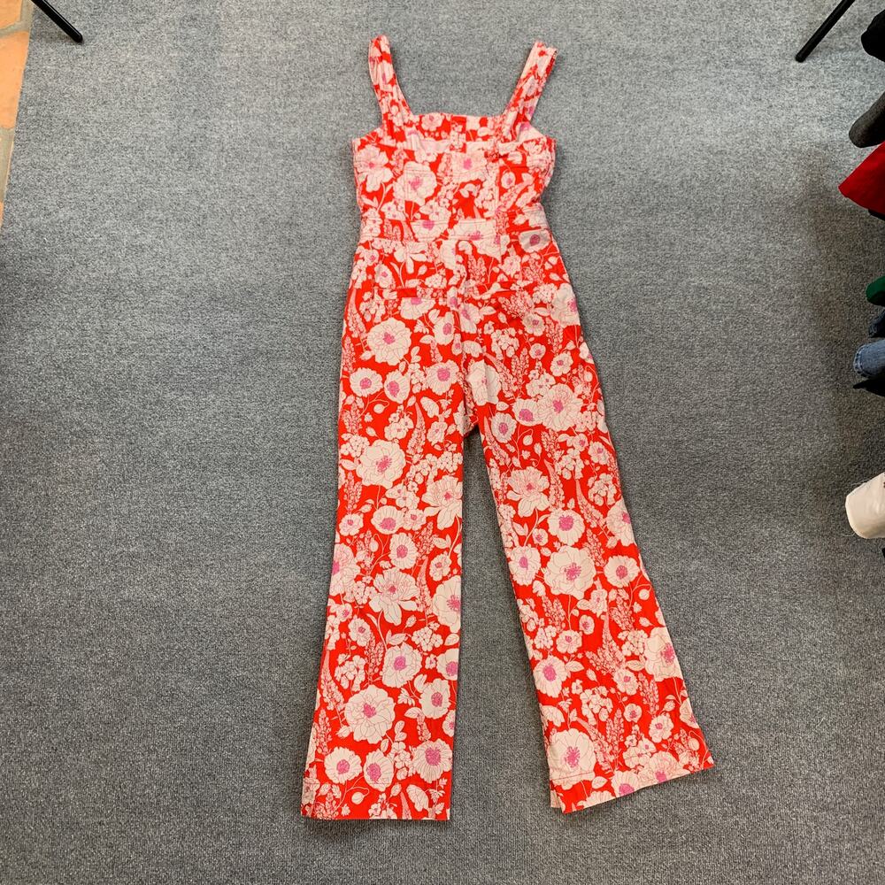 Maeve Jumpsuit Women 8 Multi The Portside Button Front The Colette Pockets - Picture 11 of 13